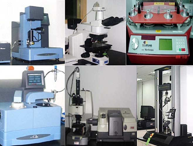 上海誠格與杜邦中國研發(fā)中心相關(guān)測試設(shè)備、可試驗項目