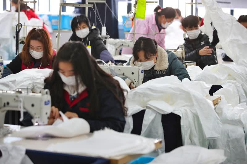 上海全力奮戰保障防疫物資供應