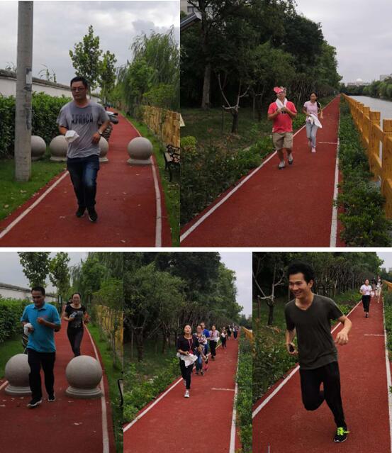 看這一個個可愛的同事們，跑的多輕盈！